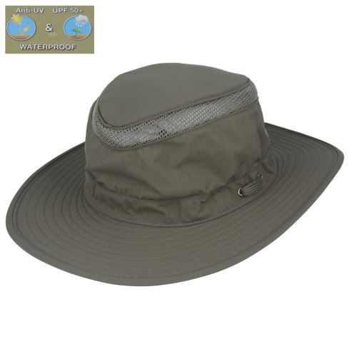 Maz Cotton Docker Hat Rolled Cuff Retro Fashion Brimless Hats - Olive