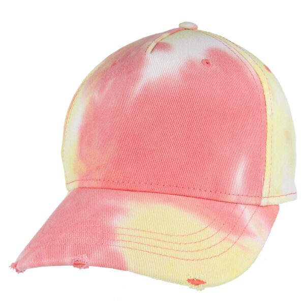 Carbon212 Distress Tie Dye Colortone Baseball Caps