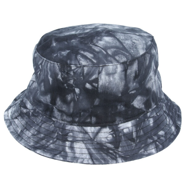 Carbon212 New Tie Dye Pattern Bucket Hat - Black