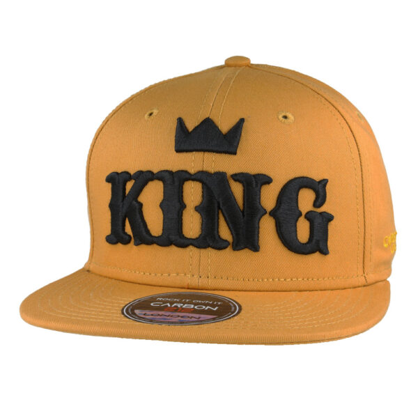 Carbon212 King Snapback Cap - Gold