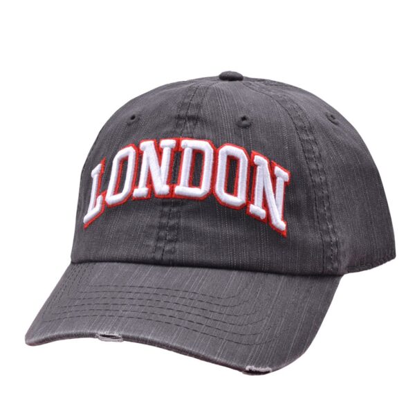 Carbon212 London Pigment Dye Destroyed Dad Baseball Caps