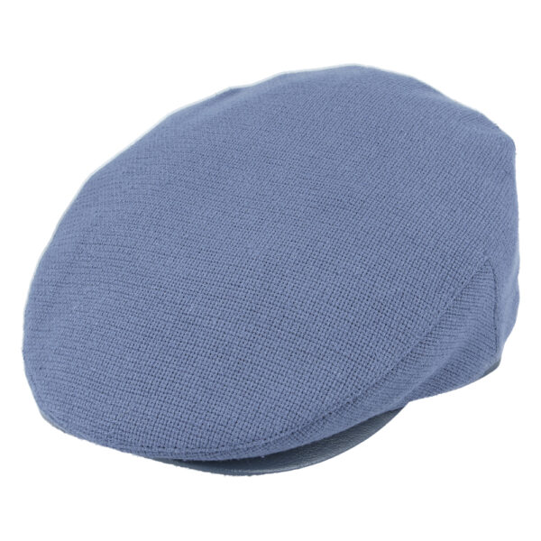Gladwin Bond Cotton Flat Cap - Navy