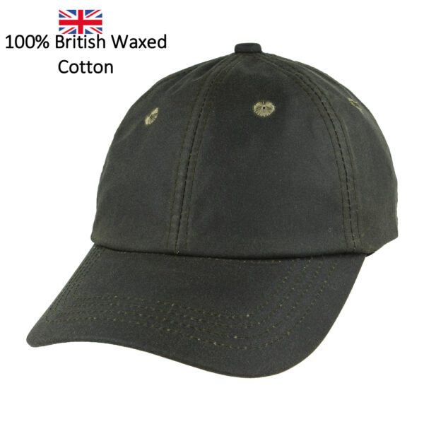 Gladwin Bond Waxed Cotton Baseball Caps