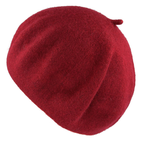 Maz Wool Beret Hat - Wine