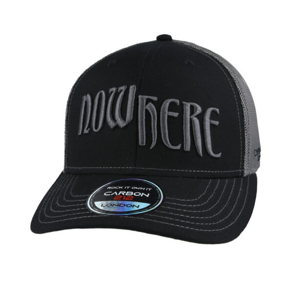 Carbon212 Nowhere 2-Tone Trucker Baseball Cap - Black