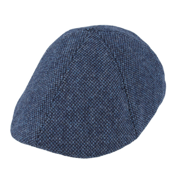 Maz Duckbill Six Panel Wool Tweed Flat Cap
