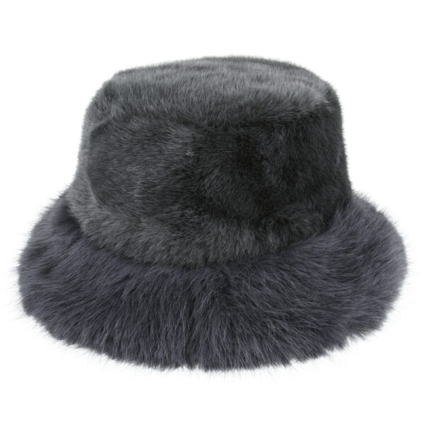 Maz Soft Fluffy Faux Fur Bucket Hats