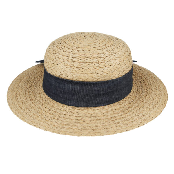 Women's Summer Paper Straw Beach Handmade Pork Pie Hats