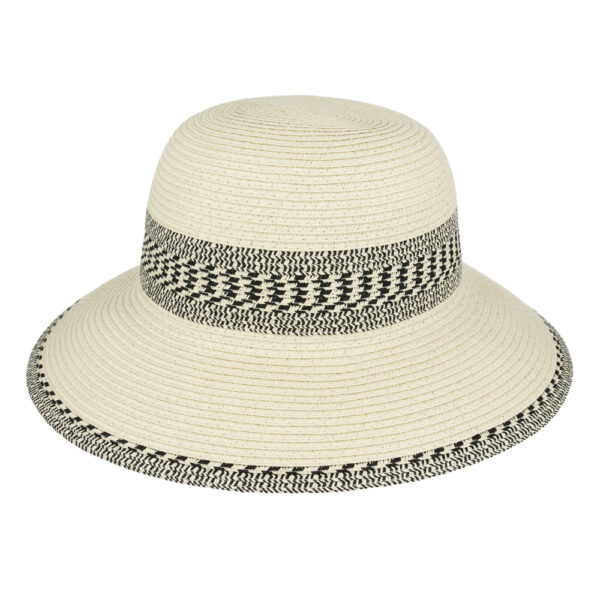 Women's Paper Straw Vintage Style Floppy Hat