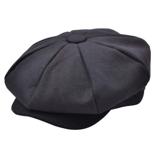 Maz Wool Big Apple Cap - Black