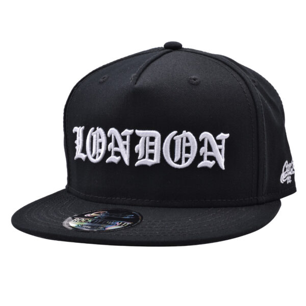 Carbon212 London Snapback Cap - Black