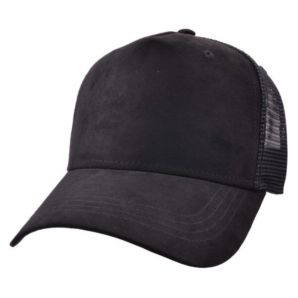 Carbon212 Faux Suede Mesh Curved Visor Baseball Caps