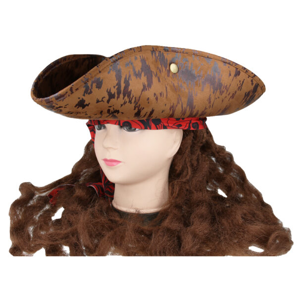 Custom Made Pirates Hat - Brown