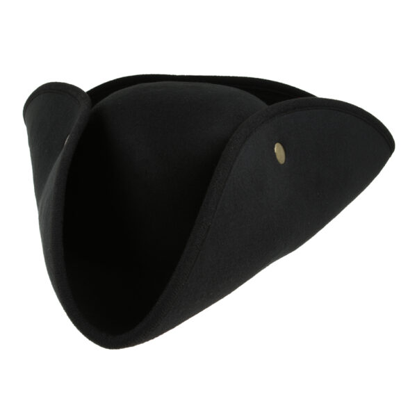 Hand Made Pirates Hat - Black