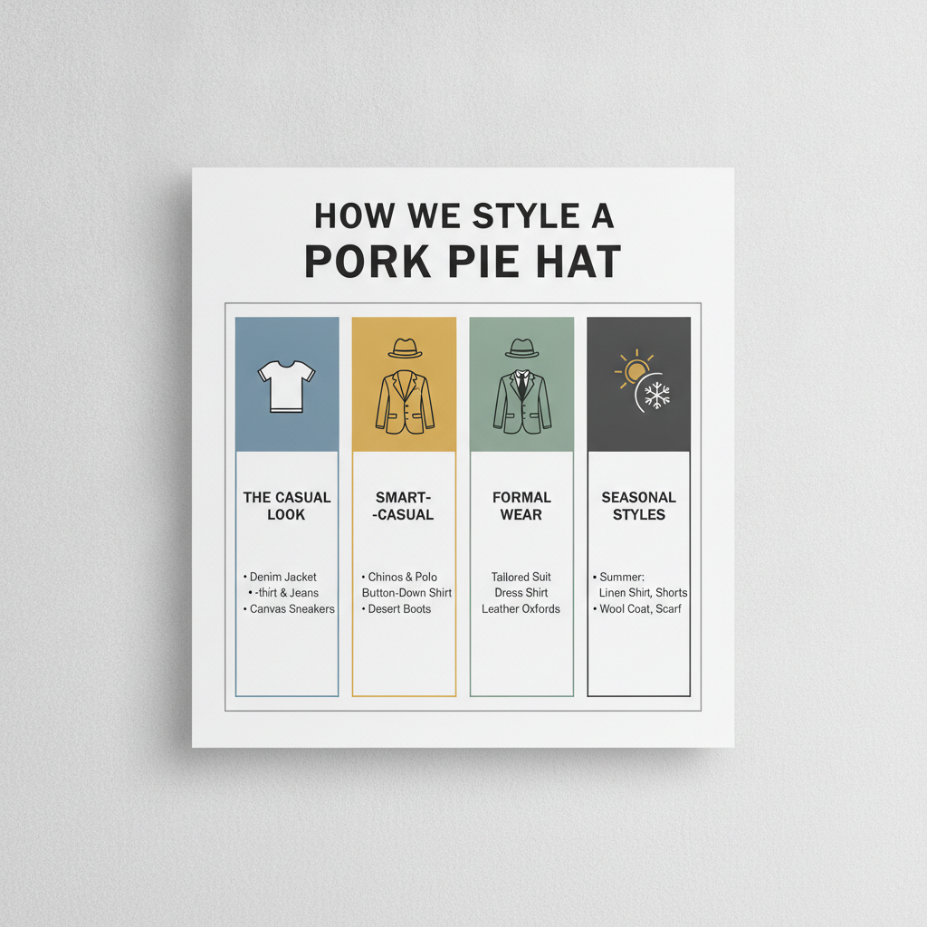 How to Style a Pork Pie Hat for Any Occasion
