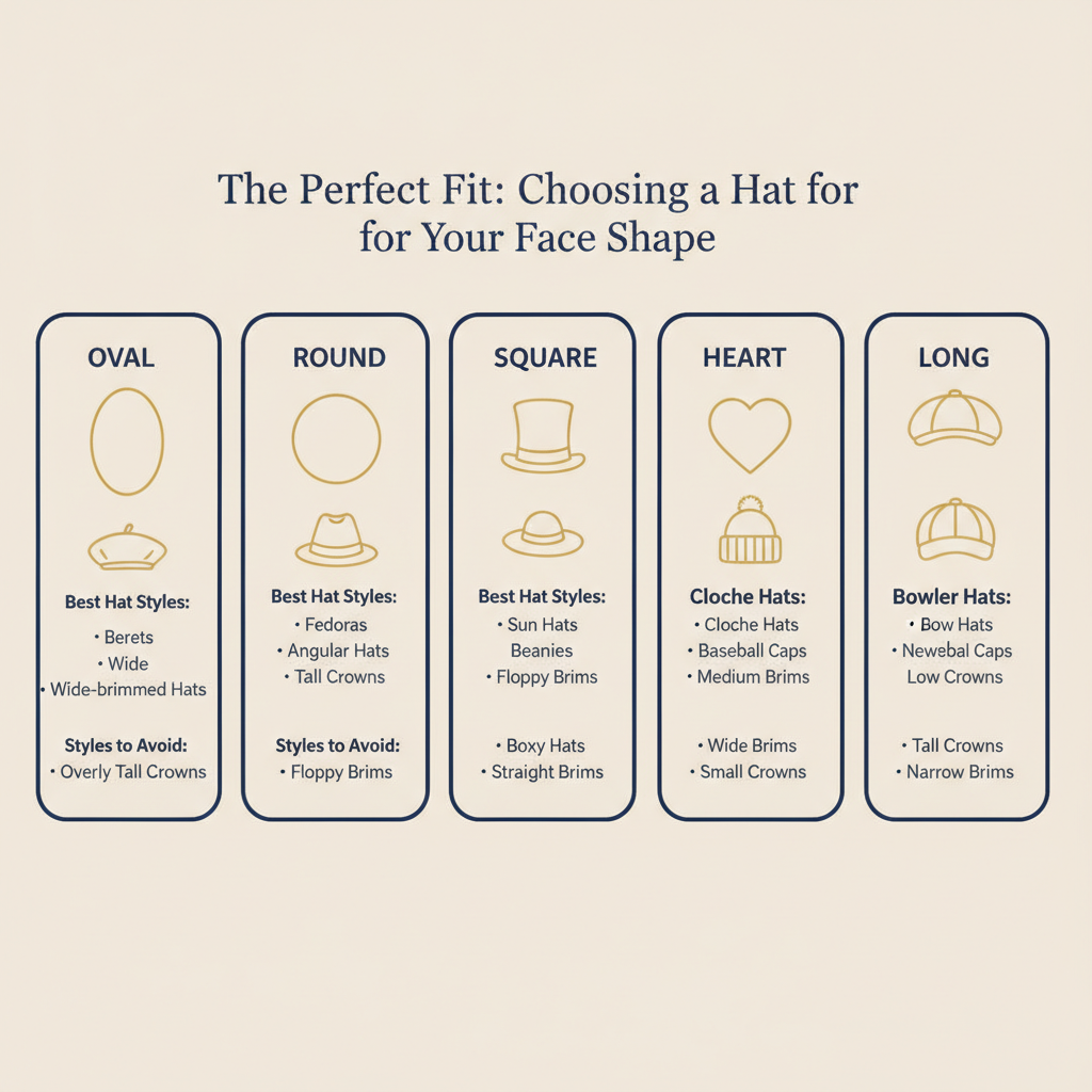 How to Choose the Right Hat for Your Face Shape