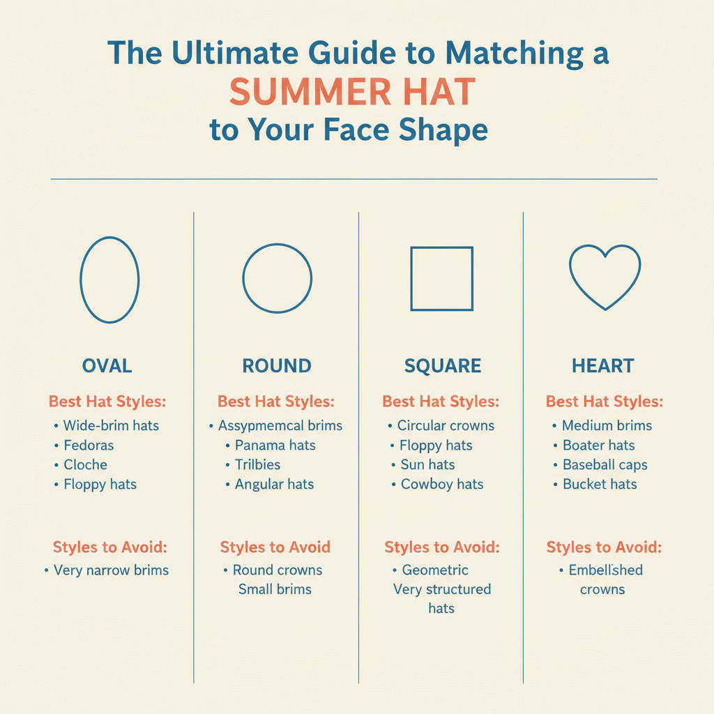 How to Choose the Perfect Summer Hat for Your Face Shape